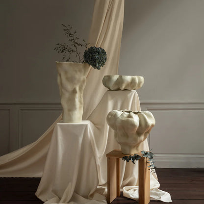 Bol decorativ Timna Crem