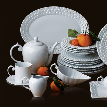 Set cești și farfurii pentru espresso Aegean White