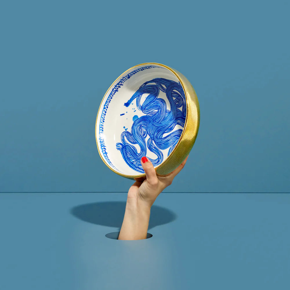 Bol decorativ Ruan Hoffmann Bleu
