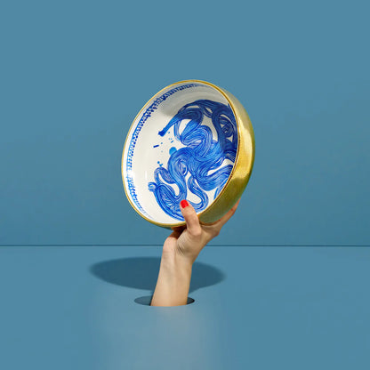 Bol decorativ Ruan Hoffmann Bleu