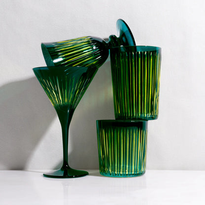 Set de pahare pentru apă Prism Verde