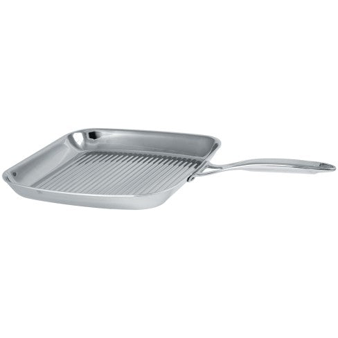 Tigaie grill din inox Castel'Pro