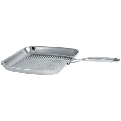 Tigaie grill din inox Castel'Pro