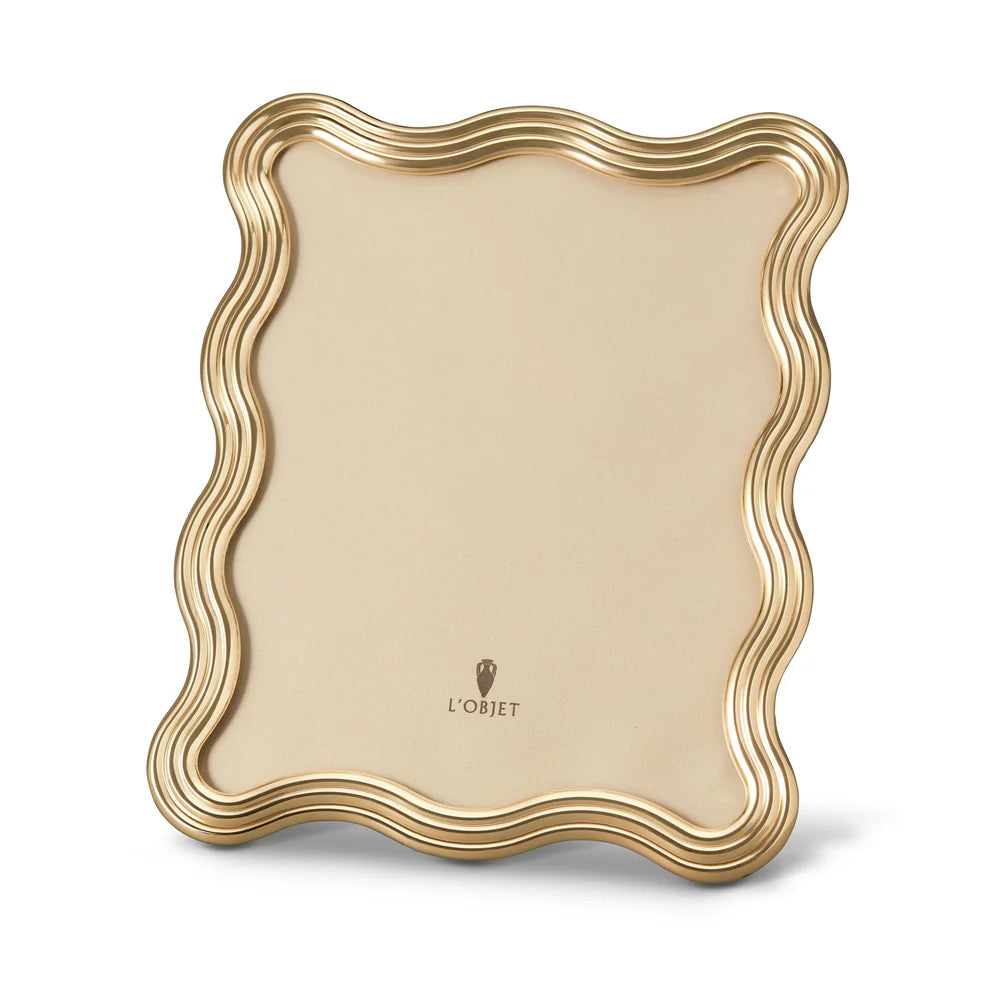 Ramă foto mare Ripple Gold