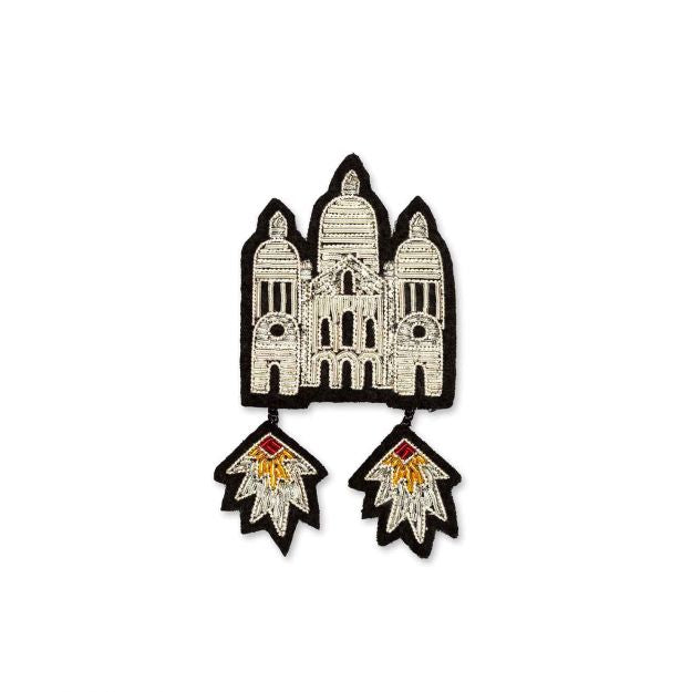 Brosă lucrată manual Catedrala Sacré Cœur!