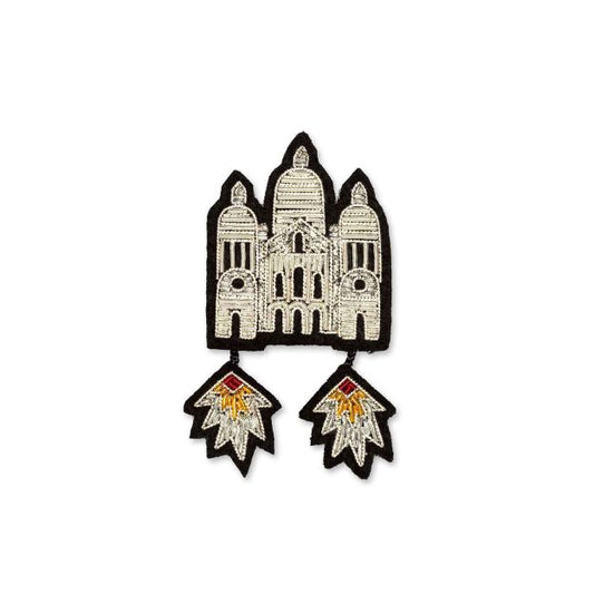 Brosă lucrată manual Catedrala Sacré Cœur!