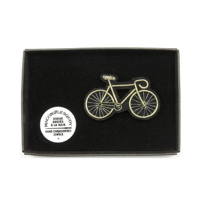 Brosă lucrată Bicicletă