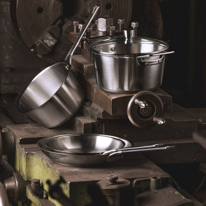 Tigaie din inox cu mâner fix 1826