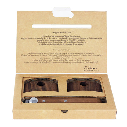 Set de mânere din lemn Casteline