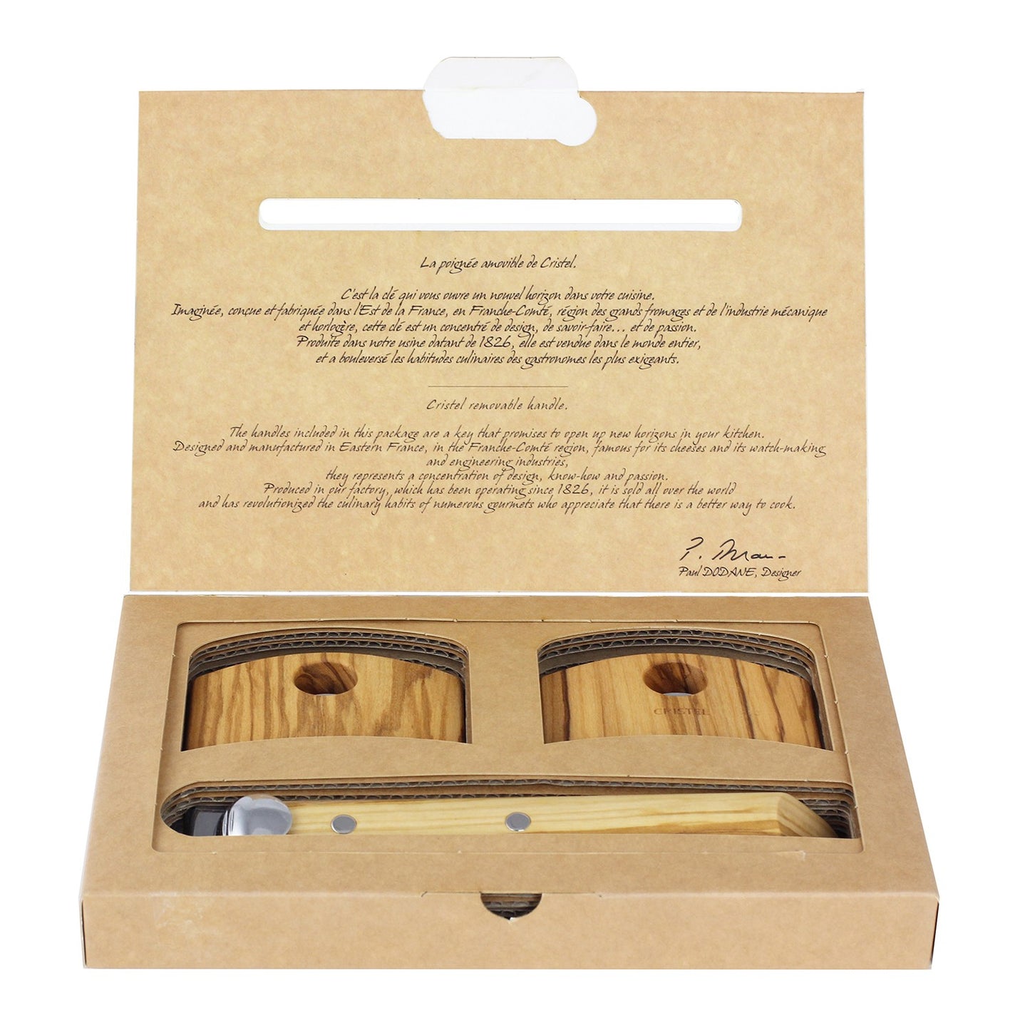 Set de mânere din lemn Casteline